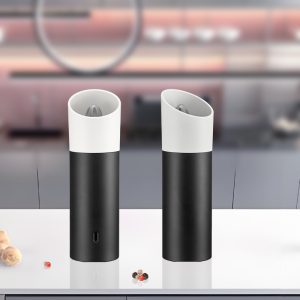 Kitchen Appliance New Style Usb Rechargeable Pepper Grinder Gravity Black Color Electric Salt and Pepper Grinder