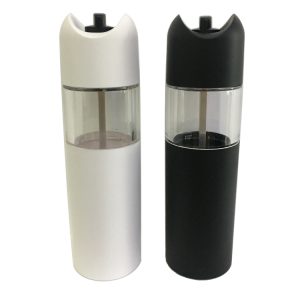 Hot Sale Customized Kitchen Grinder Bottle Automatic Gravity Salt and Pepper Mill Set